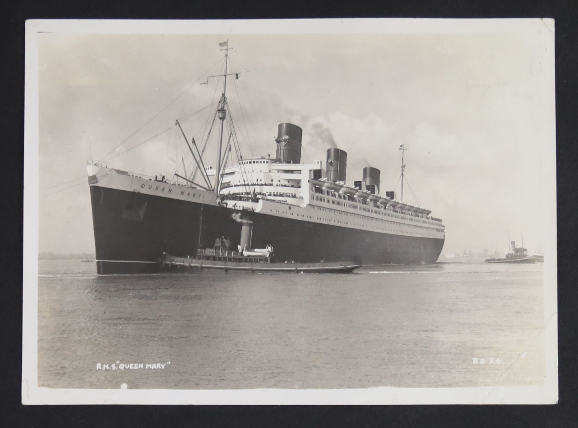 Royal interest: A collection of ephemera relating The R.M.S Queen Mary